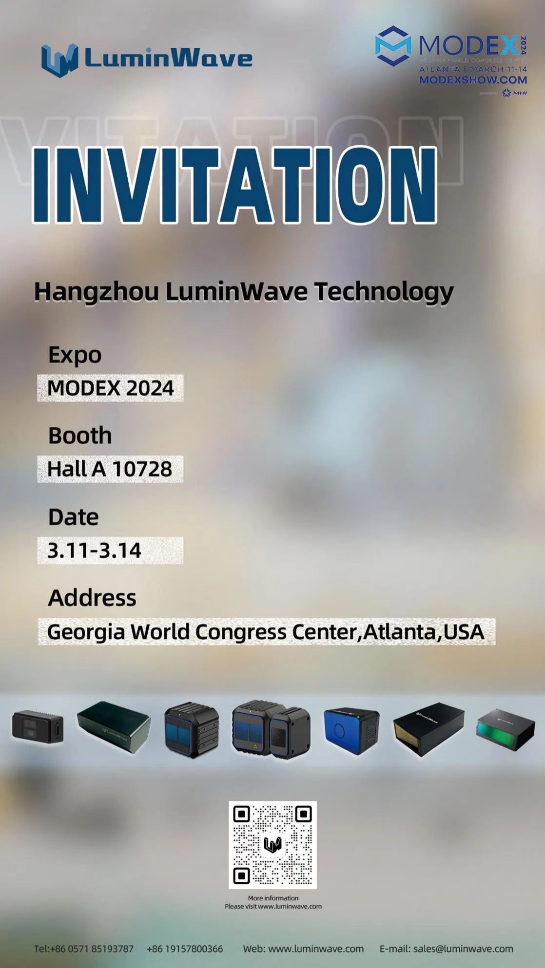 Luminwave Will Make Appearance for MODEX 2024